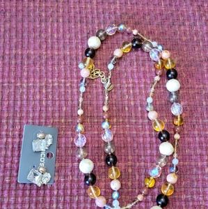 Chico's necklace and earrings